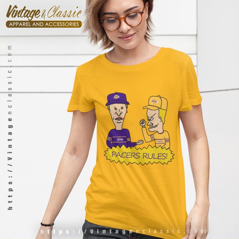 Beavis And Butt Head Los Angeles Lakers Rules Shirt Women T shirt Beavis And Butt Head Los Angeles Lakers Rules Shirt Women T shirt