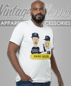 Beavis And Butt Head Los Angeles Rams Rules T Shirt