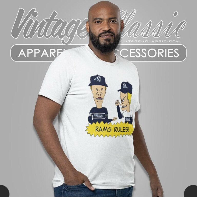 Beavis And Butt Head Los Angeles Rams Rules T Shirt Beavis And Butt Head Los Angeles Rams Rules T Shirt