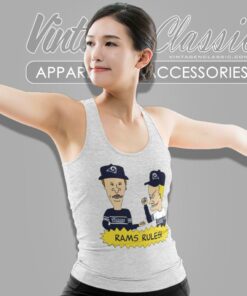 Beavis And Butt Head Los Angeles Rams Rules Tank Top Racerback