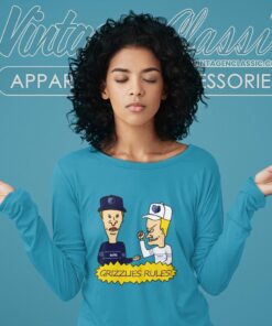 Beavis And Butt Head Memphis Grizzlies Rules Shirt 2 Beavis And Butt Head Memphis Grizzlies Rules Shirt Long Sleeve Tee