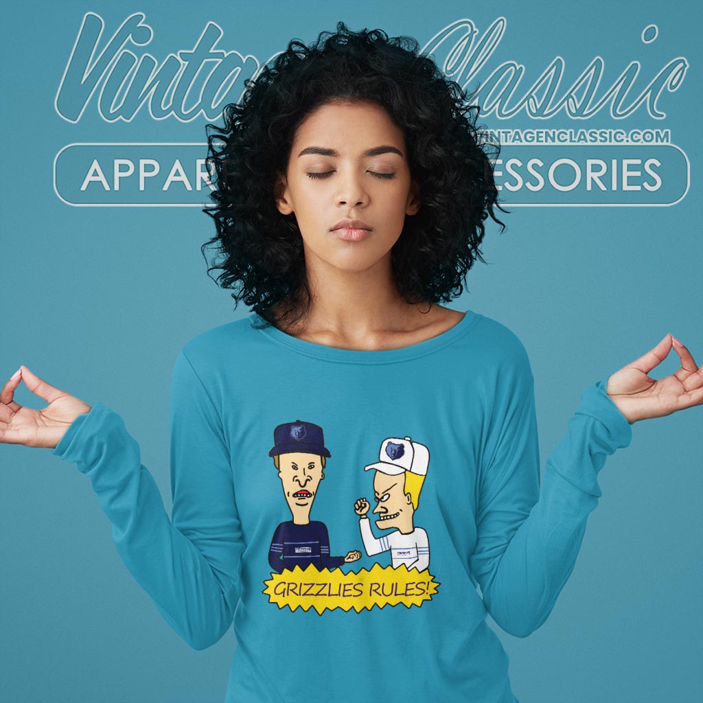 Beavis And Butt Head Memphis Grizzlies Rules Shirt Beavis And Butt Head Memphis Grizzlies Rules Shirt