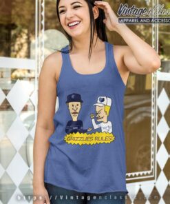 Beavis And Butt Head Memphis Grizzlies Rules Shirt 4 Beavis And Butt Head Memphis Grizzlies Rules Shirt Tank Top Racerback