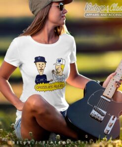 Beavis And Butt Head Memphis Grizzlies Rules Shirt 6 Beavis And Butt Head Memphis Grizzlies Rules Shirt Women T shirt