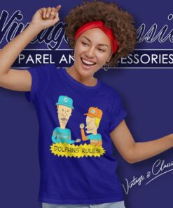Beavis And Butt Head Miami Dolphins Rules Shirt 6 Beavis And Butt Head Miami Dolphins Rules Women T Shirt