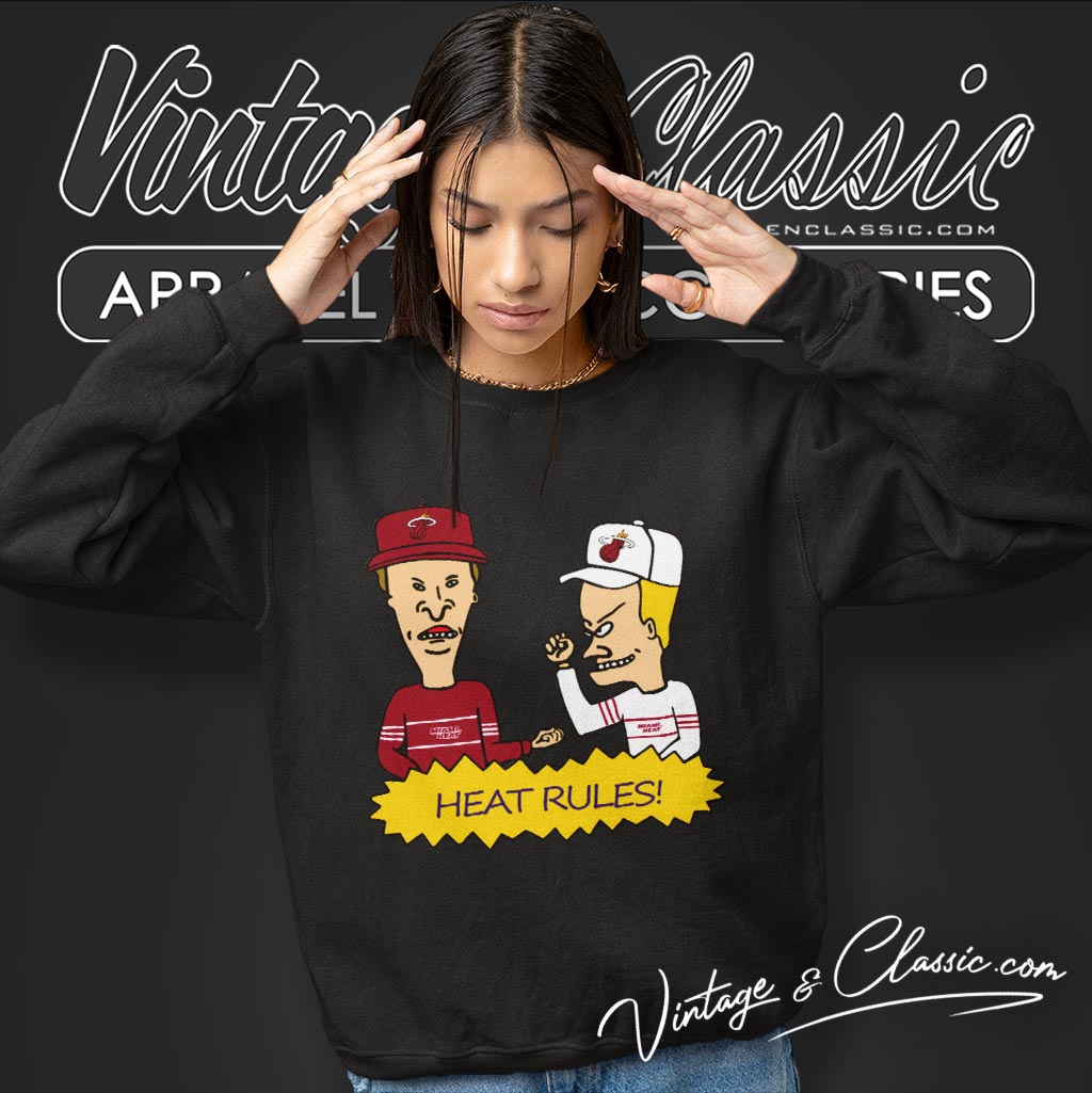 Beavis And Butt Head Miami Heat Rules Shirt Beavis And Butt Head Miami Heat Rules Shirt