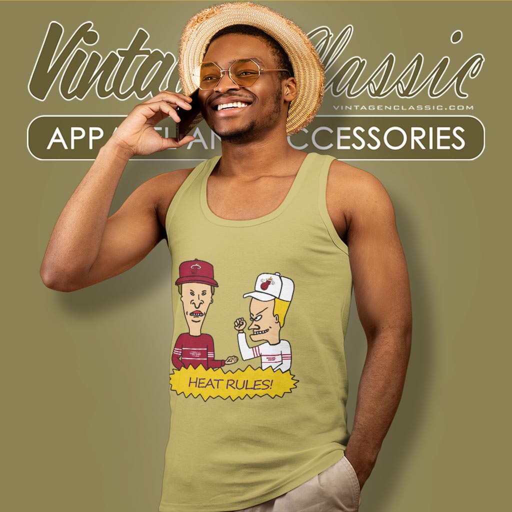 Beavis And Butt Head Miami Heat Rules Shirt Beavis And Butt Head Miami Heat Rules Shirt