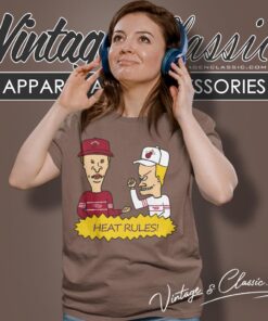 Beavis And Butt Head Miami Heat Rules Shirt 6 Beavis And Butt Head Miami Heat Rules Shirt Women T shirt