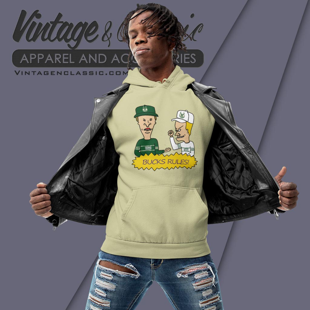 Beavis And Butt Head Milwaukee Bucks Rules Shirt Beavis And Butt Head Milwaukee Bucks Rules Shirt