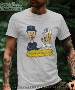 Beavis And Butt Head Minnesota Timberwolves Rules Shirt 5 Beavis And Butt Head Minnesota Timberwolves Rules Shirt T shirt