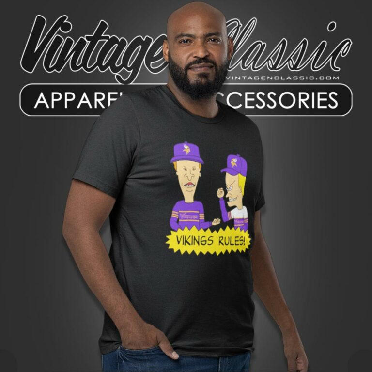 Beavis And Butt Head Minnesota Vikings Rules T Shirt Beavis And Butt Head Minnesota Vikings Rules T Shirt