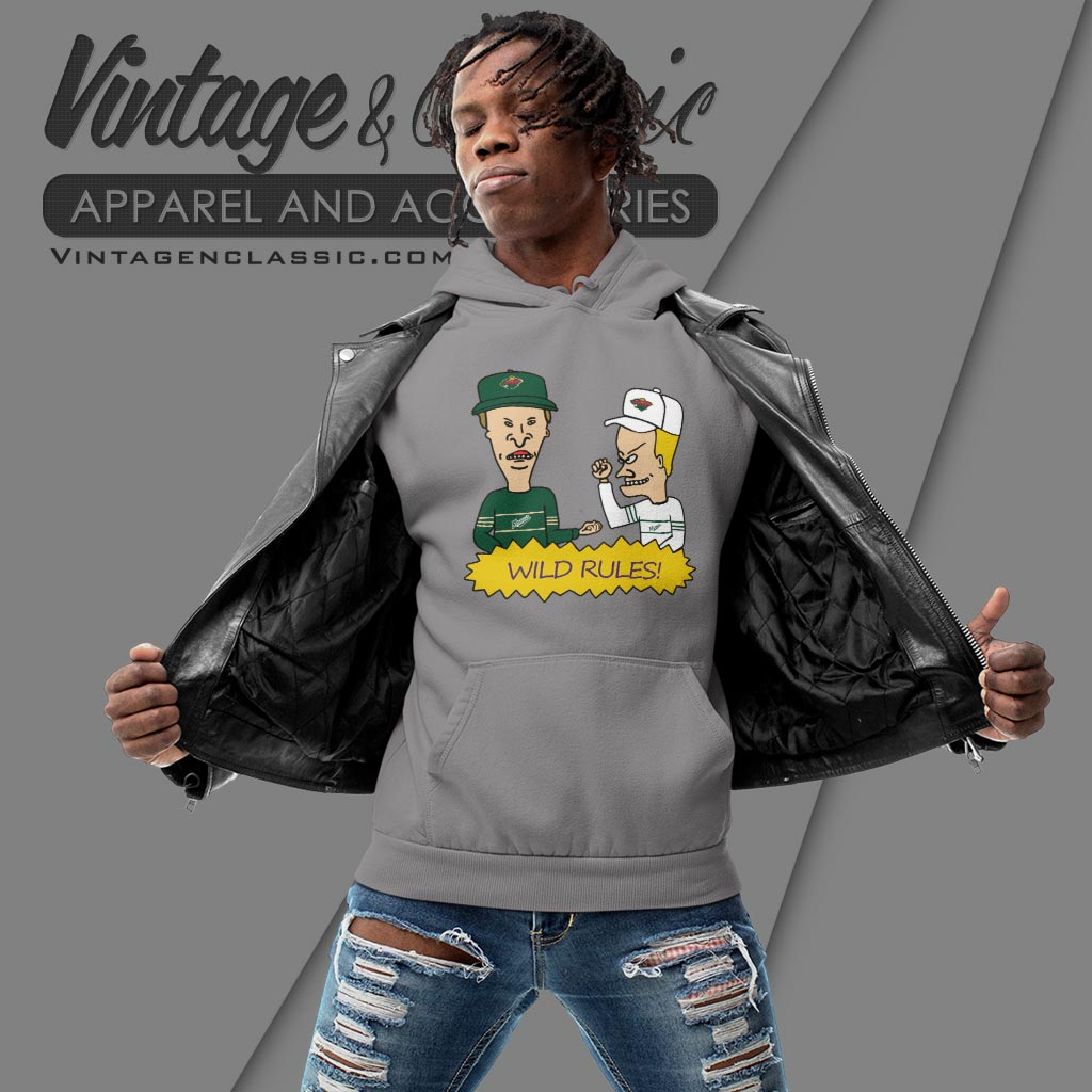 Beavis And Butt Head Minnesota Wild Rules Shirt Beavis And Butt Head Minnesota Wild Rules Shirt