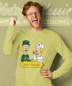 Beavis And Butt Head Minnesota Wild Rules Shirt 2 Beavis And Butt Head Minnesota Wild Rules Shirt Long Sleeve Tee