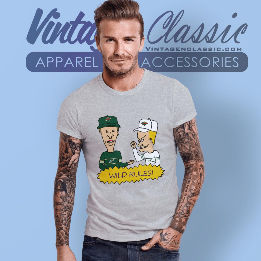 Beavis And Butt Head Minnesota Wild Rules Shirt Beavis And Butt Head Minnesota Wild Rules Shirt