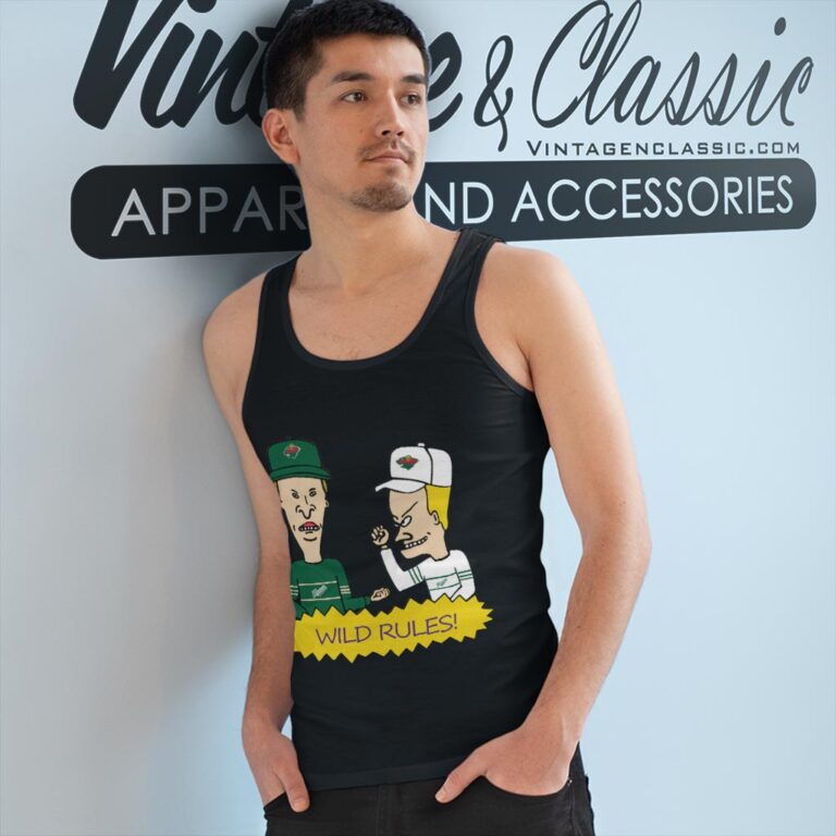Beavis And Butt Head Minnesota Wild Rules Shirt Tank Top Racerback Beavis And Butt Head Minnesota Wild Rules Shirt Tank Top Racerback