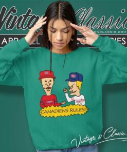 Beavis And Butt Head Montreal Canadiens Rules Shirt