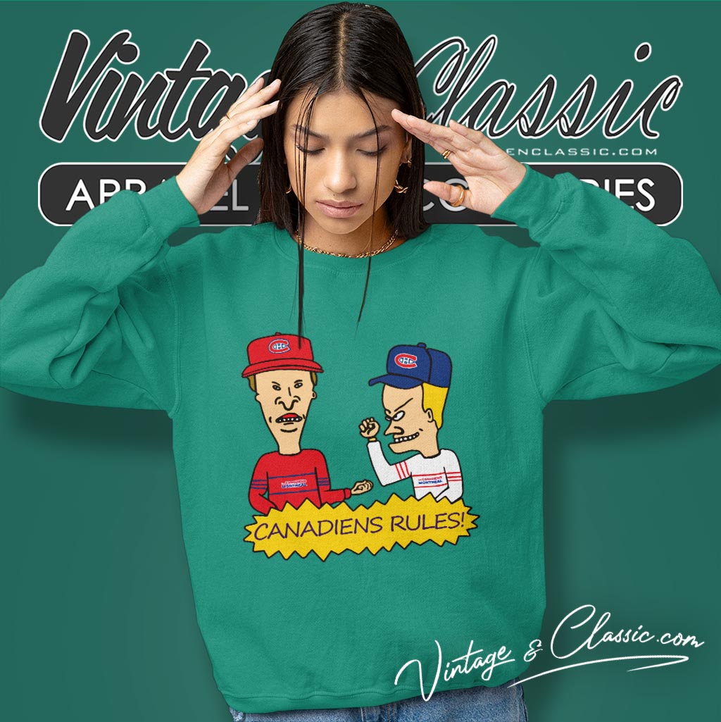 Beavis And Butt Head Montreal Canadiens Rules Shirt Beavis And Butt Head Montreal Canadiens Rules Shirt