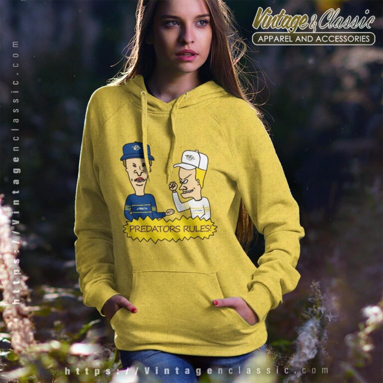 Beavis And Butt Head Nashville Predators Rules Shirt Hoodie Beavis And Butt Head Nashville Predators Rules Shirt Hoodie