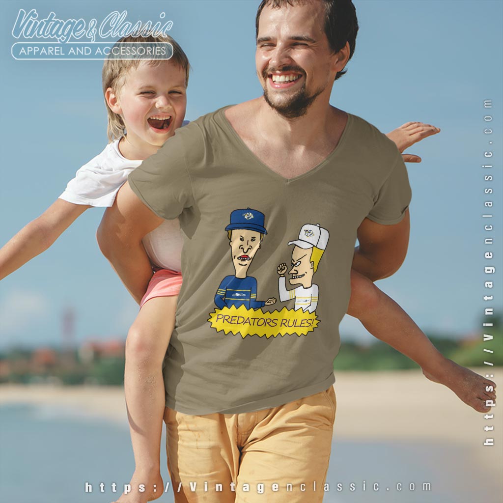 Beavis And Butt Head Nashville Predators Rules Shirt Beavis And Butt Head Nashville Predators Rules Shirt