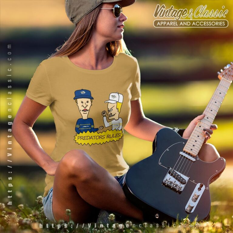 Beavis And Butt Head Nashville Predators Rules Shirt Women T shirt Beavis And Butt Head Nashville Predators Rules Shirt Women T shirt