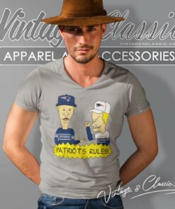Beavis And Butt Head New England Patriots Rules V Neck TShirt