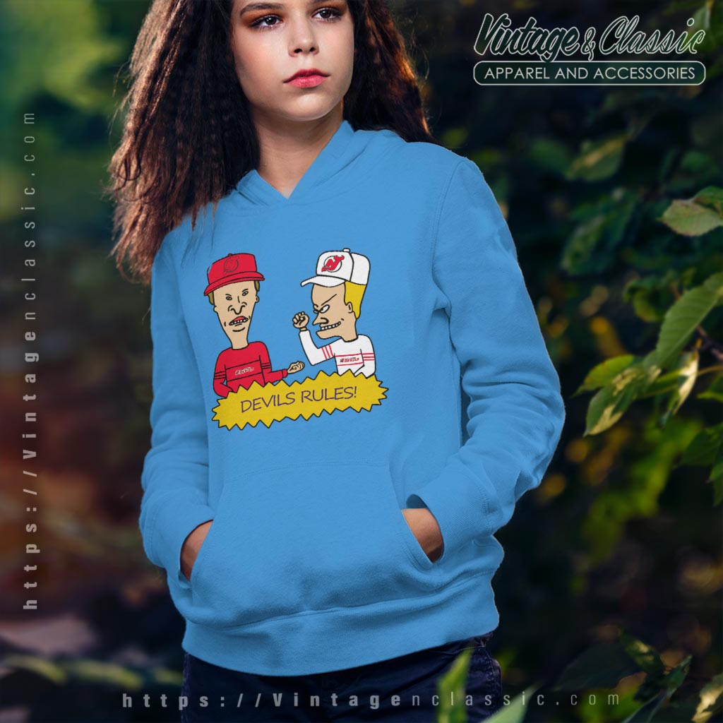 Beavis And Butt Head New Jersey Devils Rules Shirt Beavis And Butt Head New Jersey Devils Rules Shirt