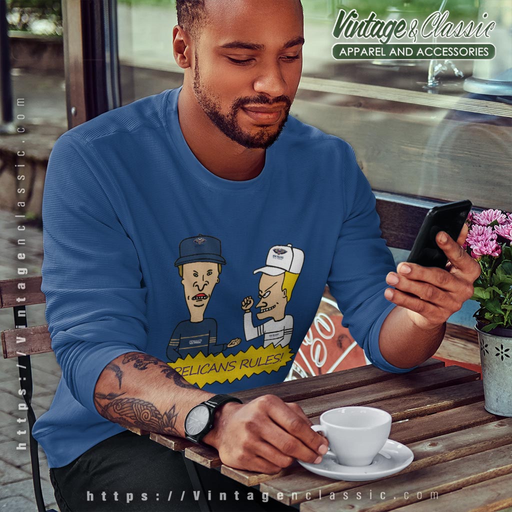 Beavis And Butt Head New Orleans Pelicans Rules Shirt Beavis And Butt Head New Orleans Pelicans Rules Shirt