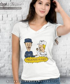 Beavis And Butt Head New Orleans Pelicans Rules Shirt 5 Beavis And Butt Head New Orleans Pelicans Rules Shirt V Neck TShirt