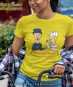 Beavis And Butt Head New Orleans Pelicans Rules Shirt 6 Beavis And Butt Head New Orleans Pelicans Rules Shirt Women T shirt