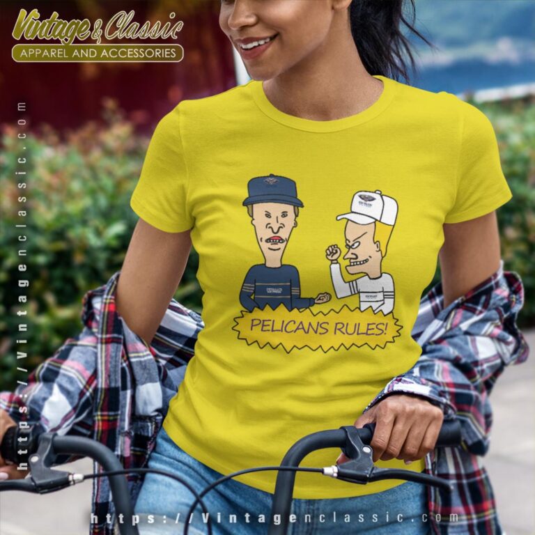 Beavis And Butt Head New Orleans Pelicans Rules Shirt Women T shirt Beavis And Butt Head New Orleans Pelicans Rules Shirt Women T shirt