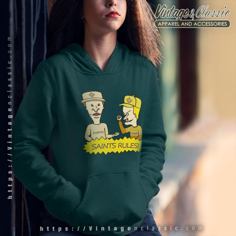 Beavis And Butt Head New Orleans Saints Shirt Hoodie Beavis And Butt Head New Orleans Saints Shirt Hoodie