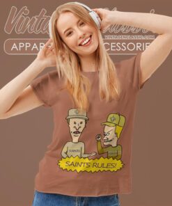 Beavis And Butt Head New Orleans Saints Shirt Women T shirt