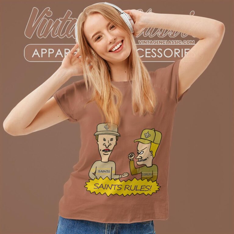 Beavis And Butt Head New Orleans Saints Shirt Women T shirt Beavis And Butt Head New Orleans Saints Shirt Women T shirt