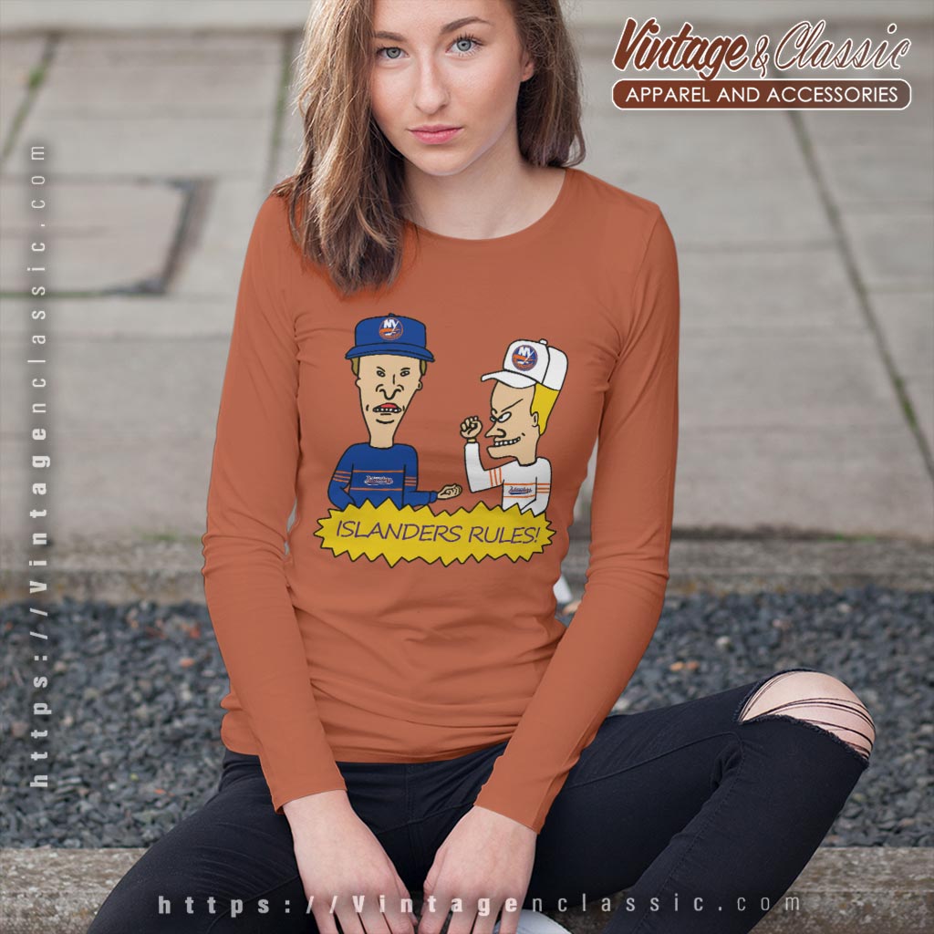 Beavis And Butt Head New York Islanders Rules Shirt Beavis And Butt Head New York Islanders Rules Shirt
