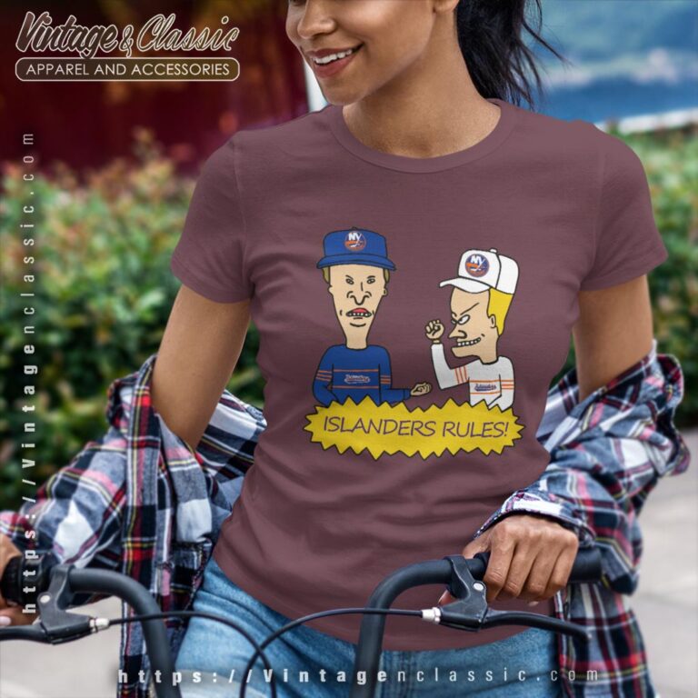 Beavis And Butt Head New York Islanders Rules Shirt Women T shirt Beavis And Butt Head New York Islanders Rules Shirt Women T shirt