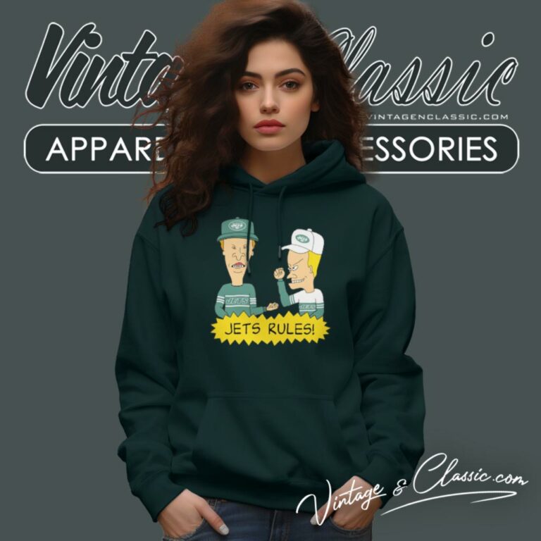 Beavis And Butt Head New York Jets Rules Hoodie Beavis And Butt Head New York Jets Rules Hoodie