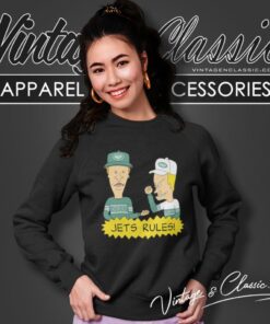 Beavis And Butt Head New York Jets Rules Sweatshirt