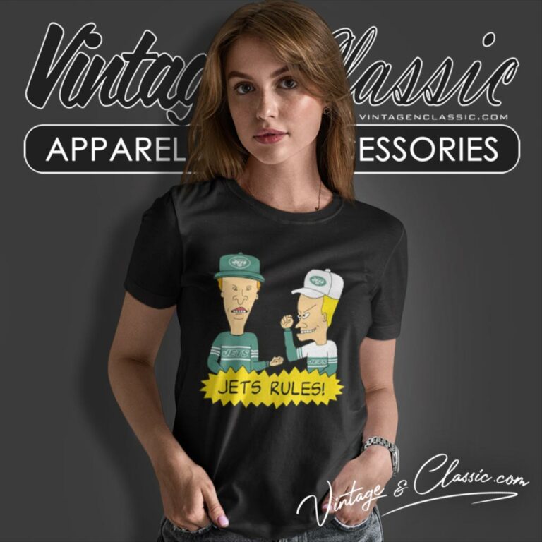 Beavis And Butt Head New York Jets Rules Women T Shirt Beavis And Butt Head New York Jets Rules Women T Shirt