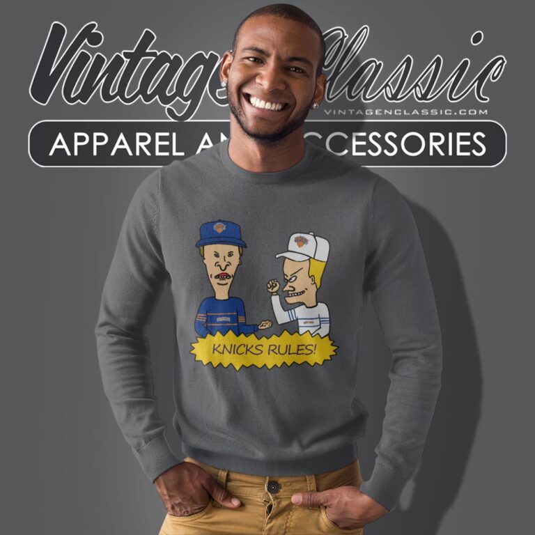 Beavis And Butt Head New York Knicks Rules Shirt Sweatshirt Beavis And Butt Head New York Knicks Rules Shirt Sweatshirt