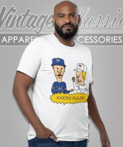 Beavis And Butt Head New York Knicks Rules Shirt 4 Beavis And Butt Head New York Knicks Rules Shirt T shirt