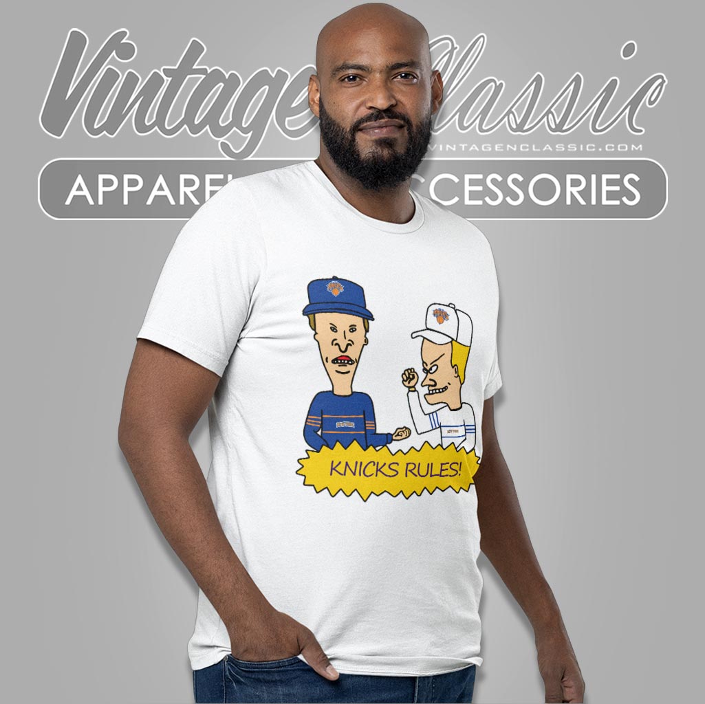 Beavis And Butt Head New York Knicks Rules Shirt Beavis And Butt Head New York Knicks Rules Shirt