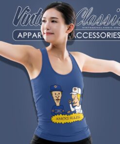 Beavis And Butt Head New York Knicks Rules Shirt 3 Beavis And Butt Head New York Knicks Rules Shirt Tank Top Racerback