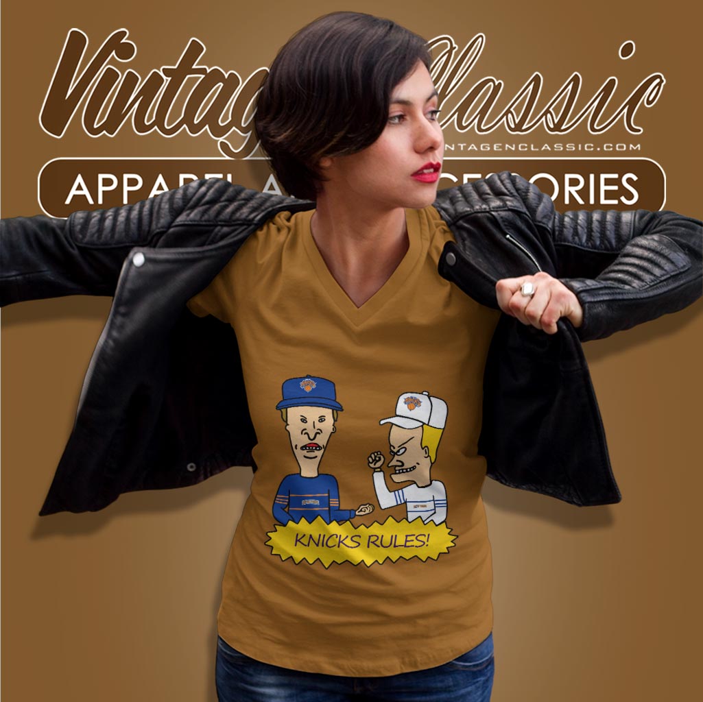 Beavis And Butt Head New York Knicks Rules Shirt Beavis And Butt Head New York Knicks Rules Shirt