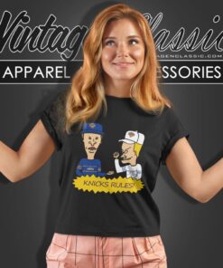 Beavis And Butt Head New York Knicks Rules Shirt 6 Beavis And Butt Head New York Knicks Rules Shirt Women T shirt