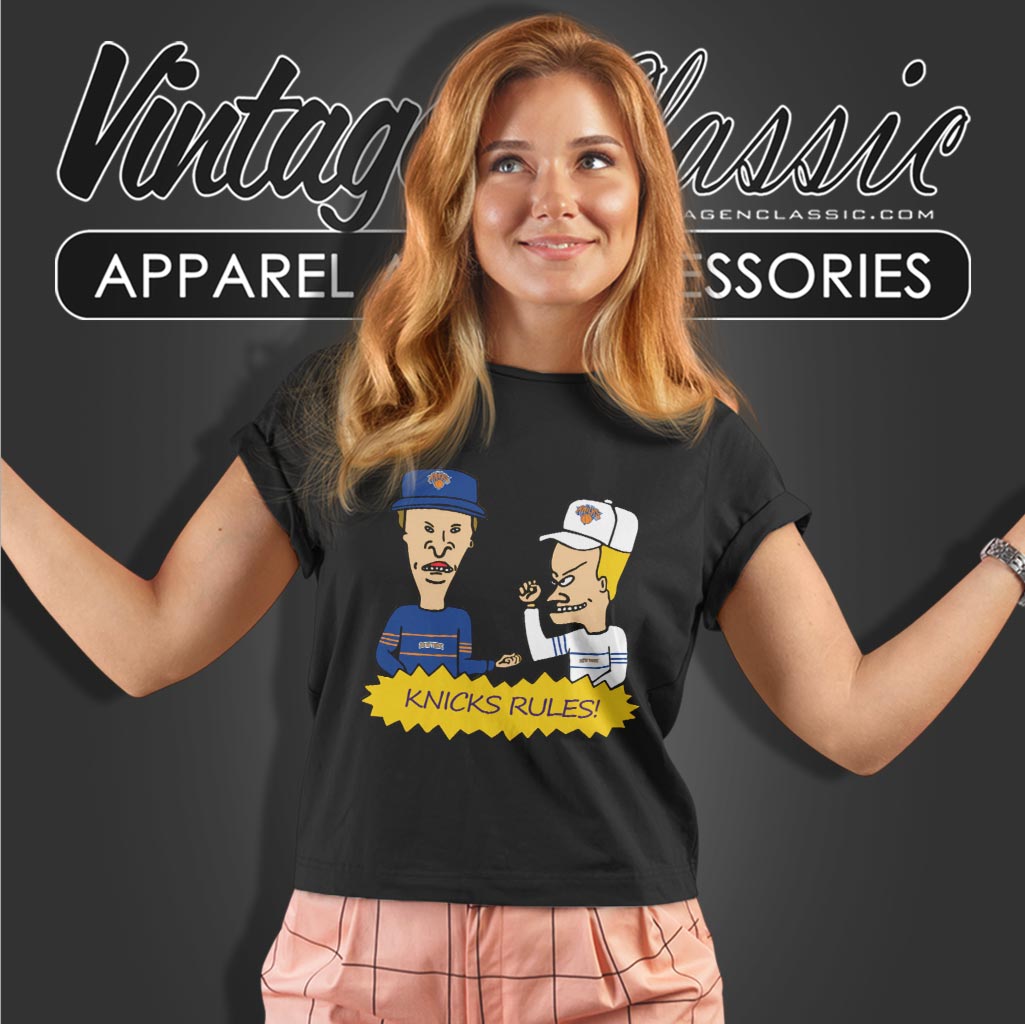 Beavis And Butt Head New York Knicks Rules Shirt Beavis And Butt Head New York Knicks Rules Shirt