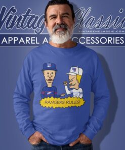 Beavis And Butt Head New York Rangers Rules Shirt 2 Beavis And Butt Head New York Rangers Rules Shirt Long Sleeve Tee