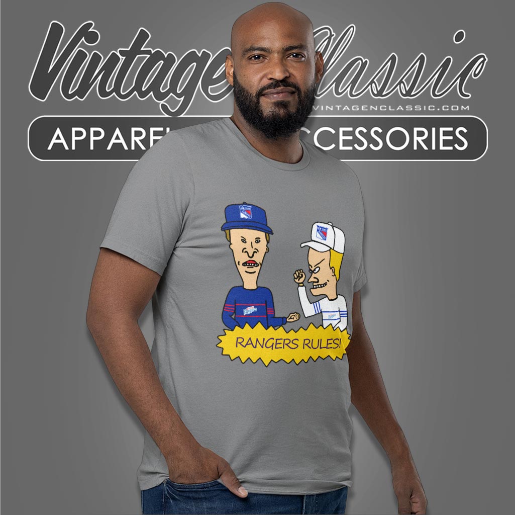 Beavis And Butt Head New York Rangers Rules Shirt Beavis And Butt Head New York Rangers Rules Shirt