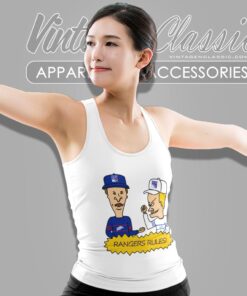 Beavis And Butt Head New York Rangers Rules Shirt 4 Beavis And Butt Head New York Rangers Rules Shirt Tank Top Racerback
