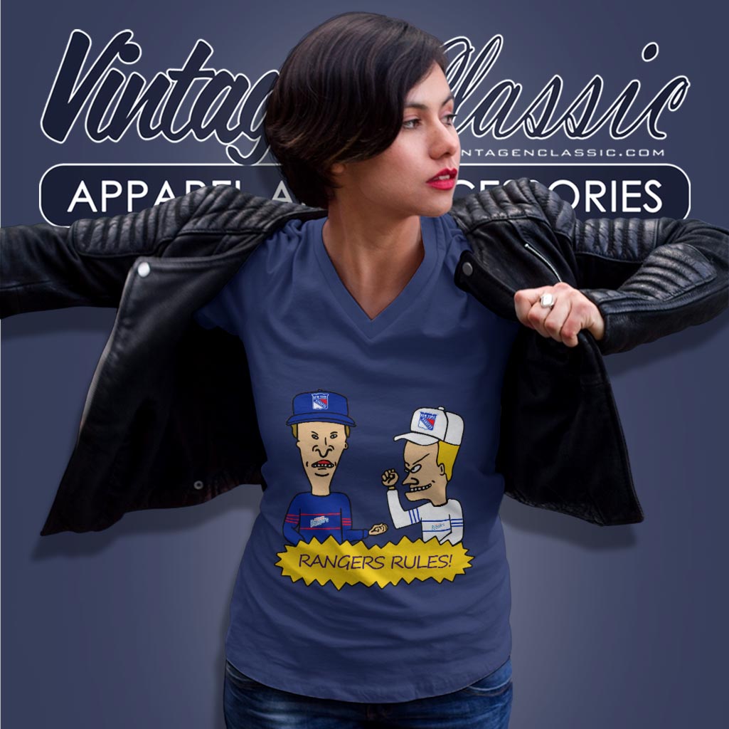 Beavis And Butt Head New York Rangers Rules Shirt Beavis And Butt Head New York Rangers Rules Shirt