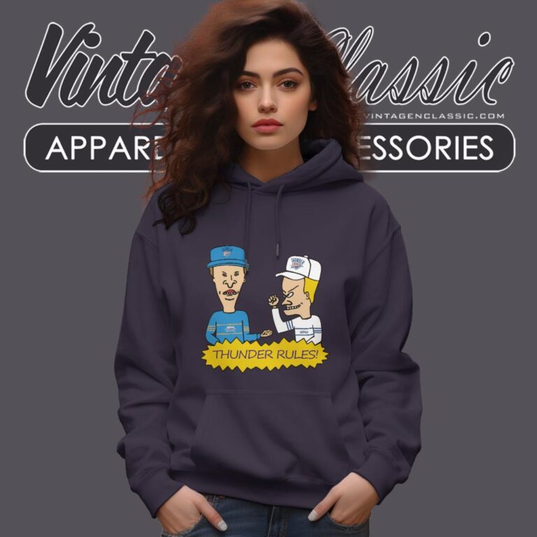 Beavis And Butt Head Oklahoma City Thunder Rules Shirt Hoodie Beavis And Butt Head Oklahoma City Thunder Rules Shirt Hoodie